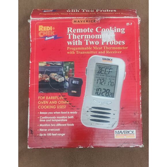 Maverick Redi Check Remote Thermometer ET-7. - Picture 2 of 5